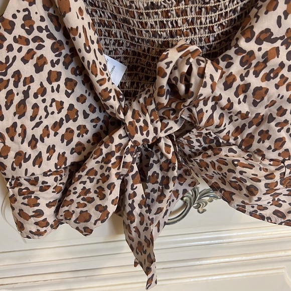 Traded Cheetah two piece skirt set boho spell style - Picture 11 of 12